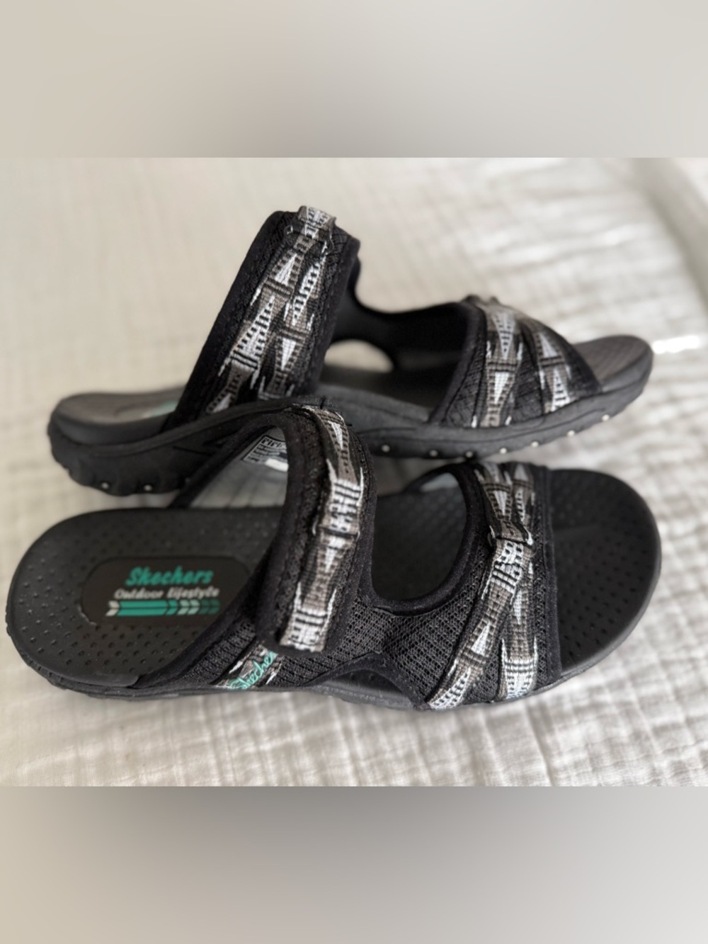 NWOB Skechers Reggae Trailway Sandals Size 8
